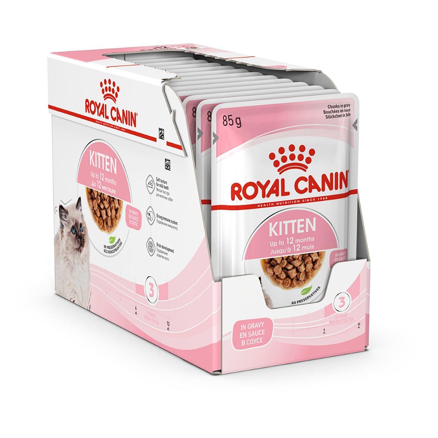 Feline Health Nutrition Kitten Gravy (Wet Food - Pouches)12x85g BOX